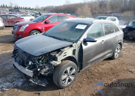 2017 Kia Niro Lx z USA, uszkodzony, nr VIN KNDCB3LC8H5049671